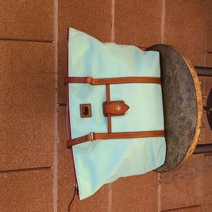 Dooney and Bourke  light green nylon tote